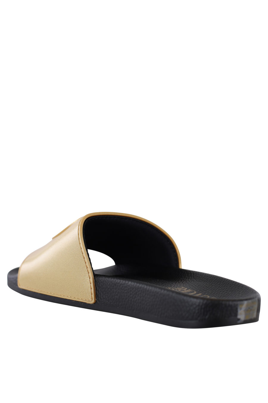 Gold and black flip flops - IMG 2189 3