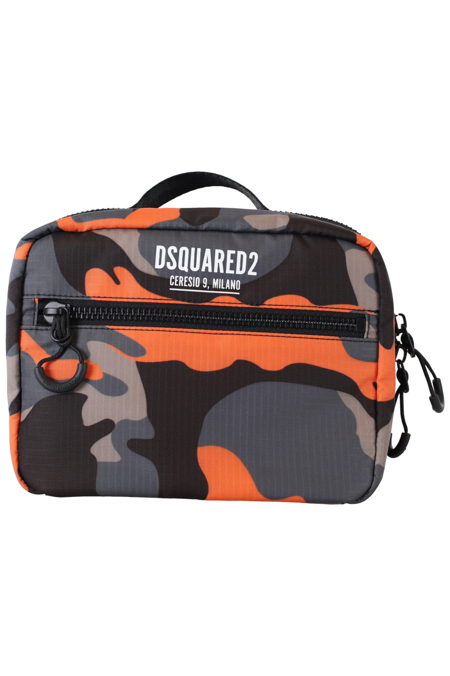 Orange camouflage toiletry bag with ceresio logo - IMG 2285