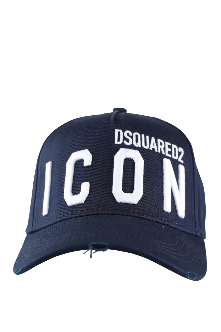Adjustable blue cap with white "icon" logo - IMG 0001