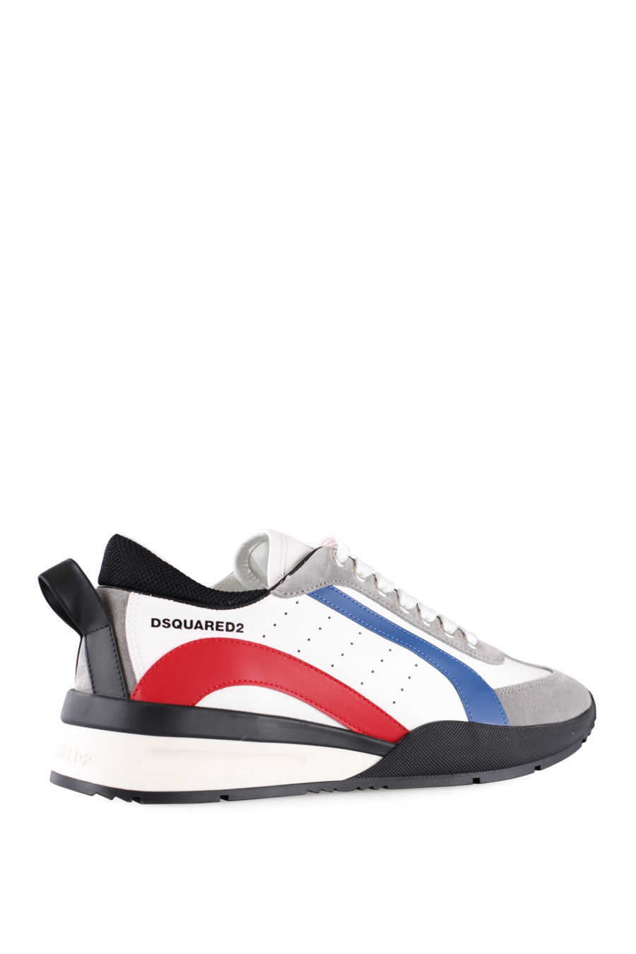 Zapatillas blancas multicolor y logo pequeño - IMG 0020