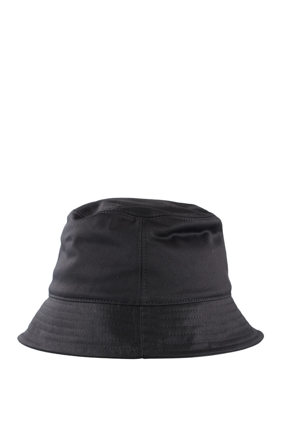 Black fisherman's hat with "icon" logo - IMG 0071