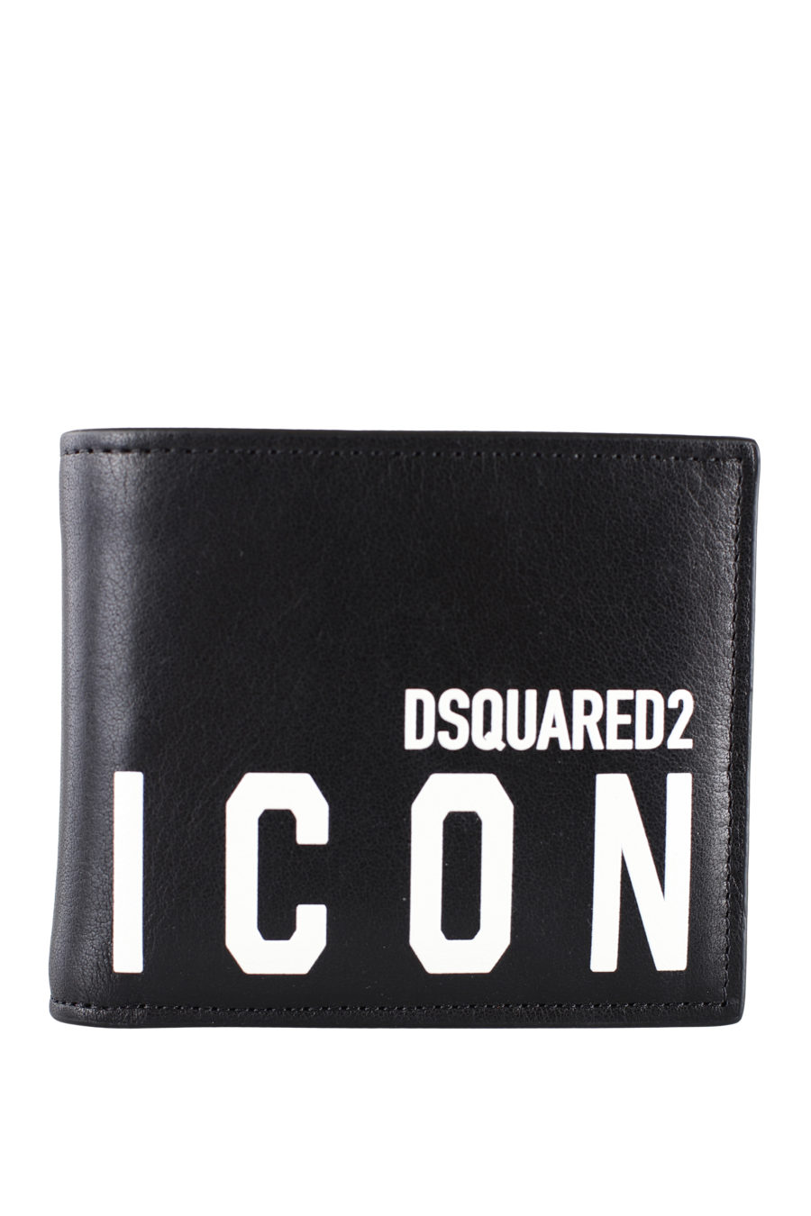 Schwarzes Portemonnaie mit "Icon"-Logo - IMG 0081