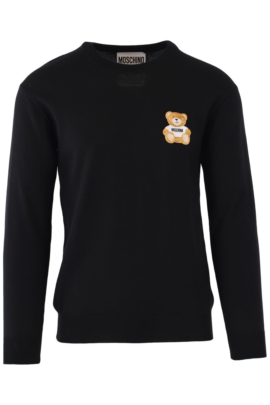 Black jumper with bear logo - IMG 9289