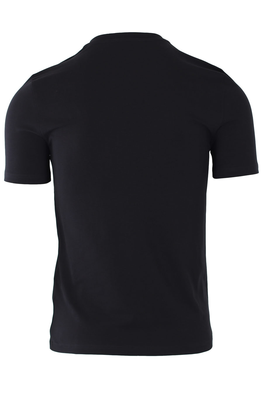 Camiseta negra con logo milano pequeño "fantasy" - IMG 9325