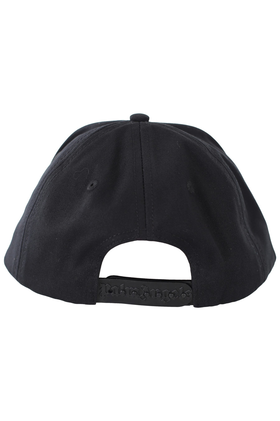 Gorra negra con logo pequeño en relieve - IMG 9390