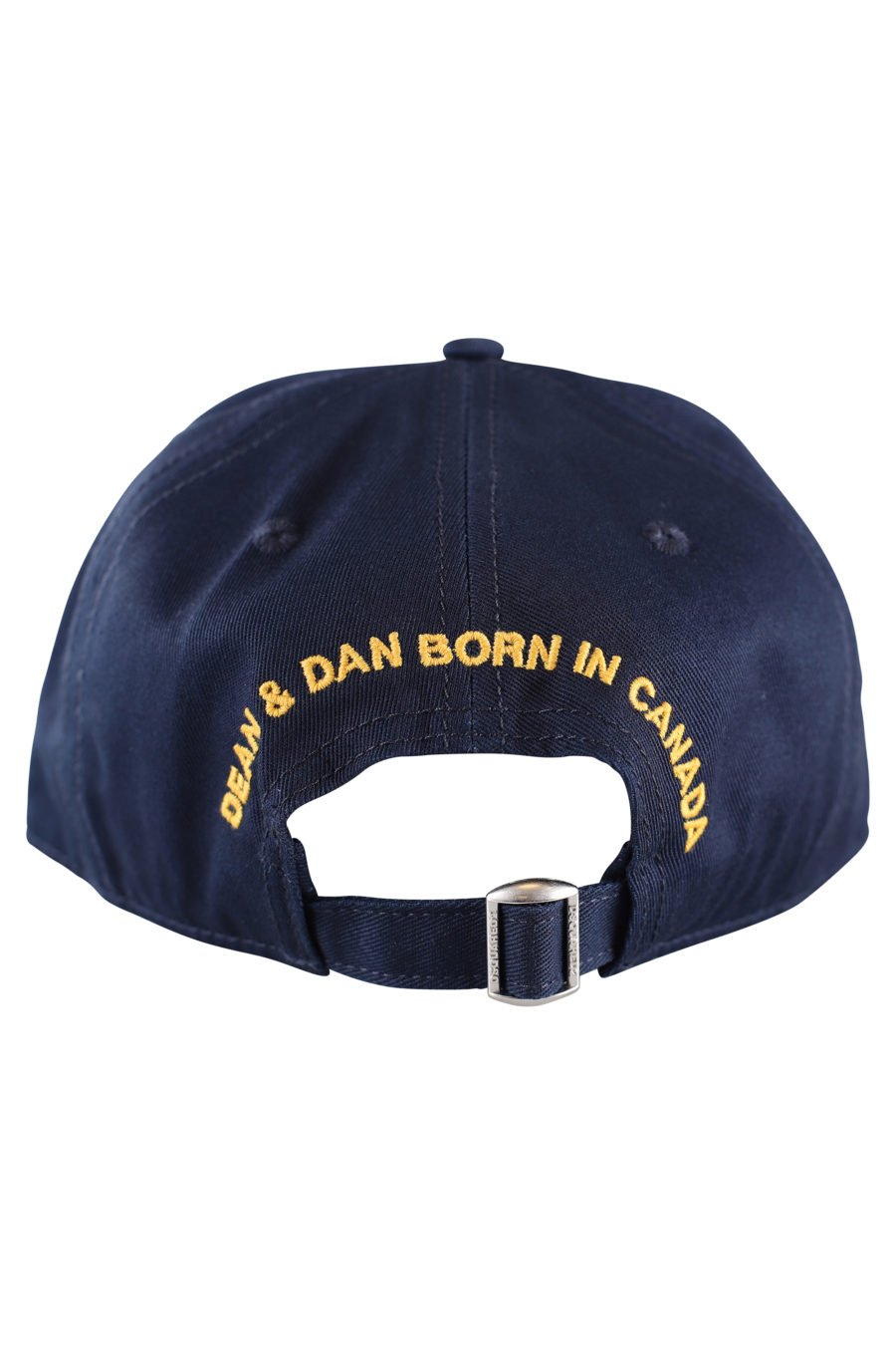 Gorra azul con logo en parche de bandera canada - IMG 9980
