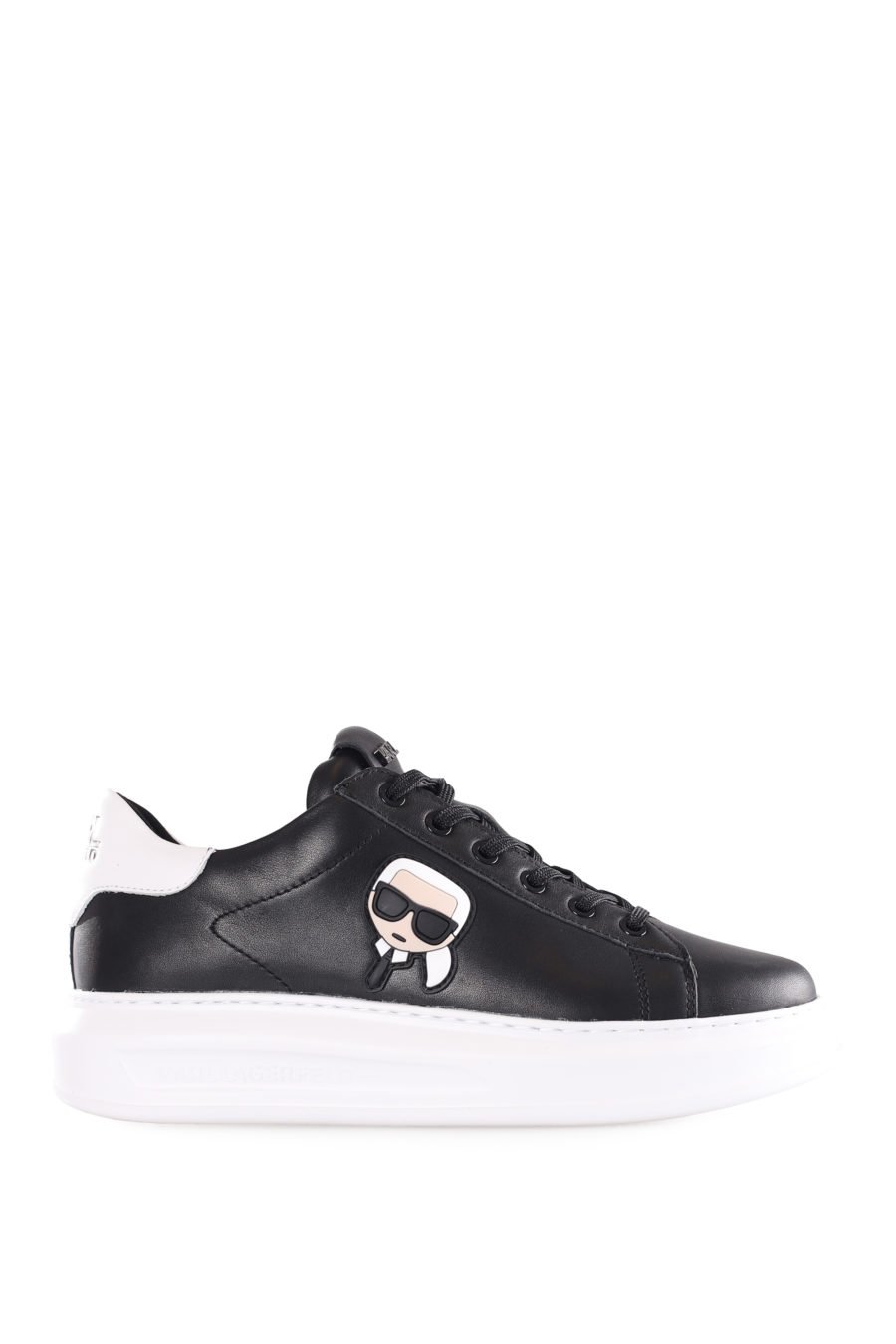 Black trainers with "karl" logo in rubber - IMG 9552