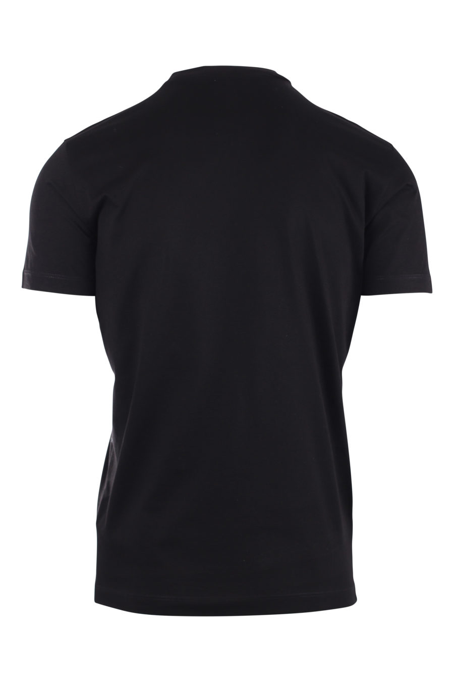 Black T-shirt with construction logo - IMG 9715