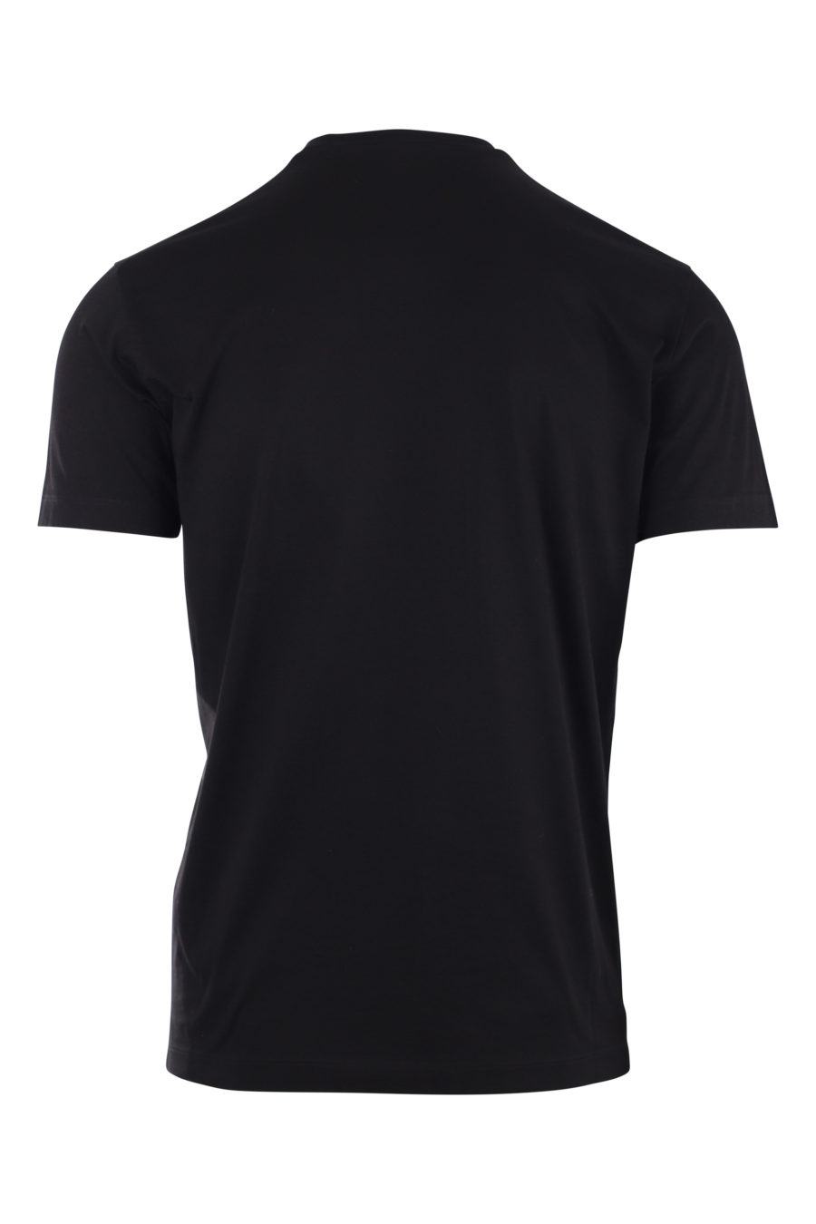 Schwarzes T-Shirt mit "icon splash"-Logo - IMG 9716