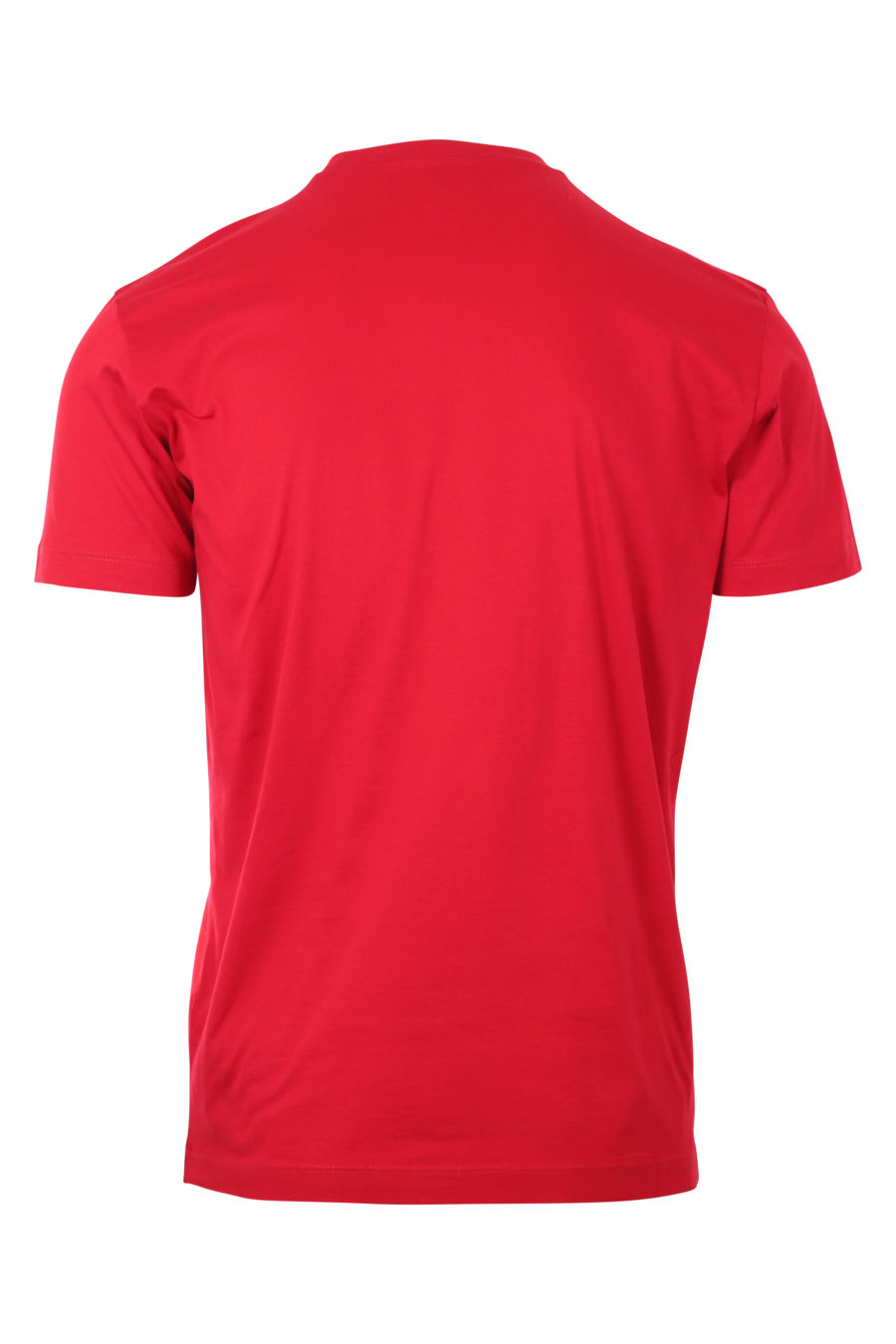 T-shirt rouge foncé avec logo "icon" - IMG 9746
