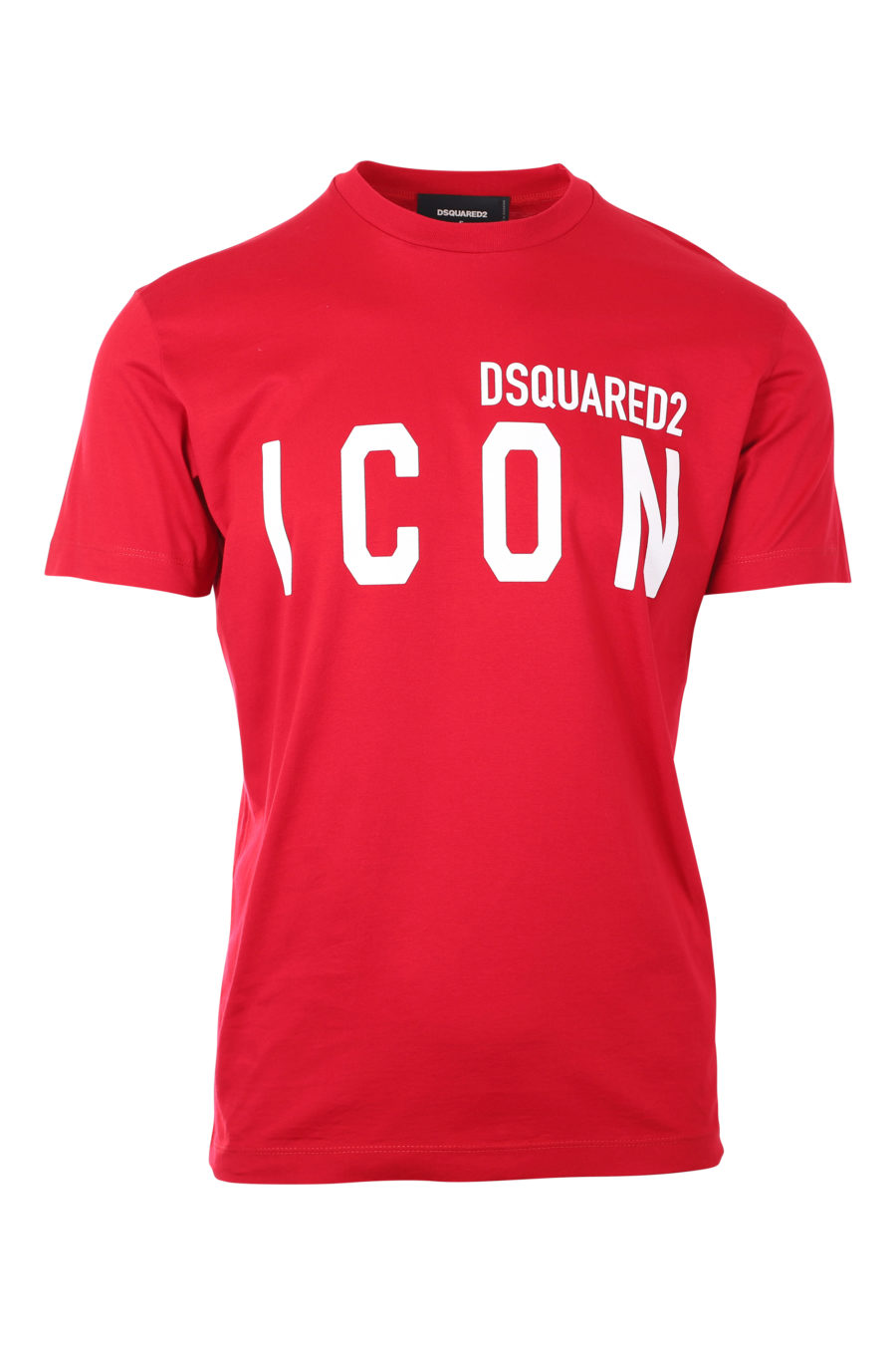 T-shirt rouge foncé avec logo "icon" - IMG 9751