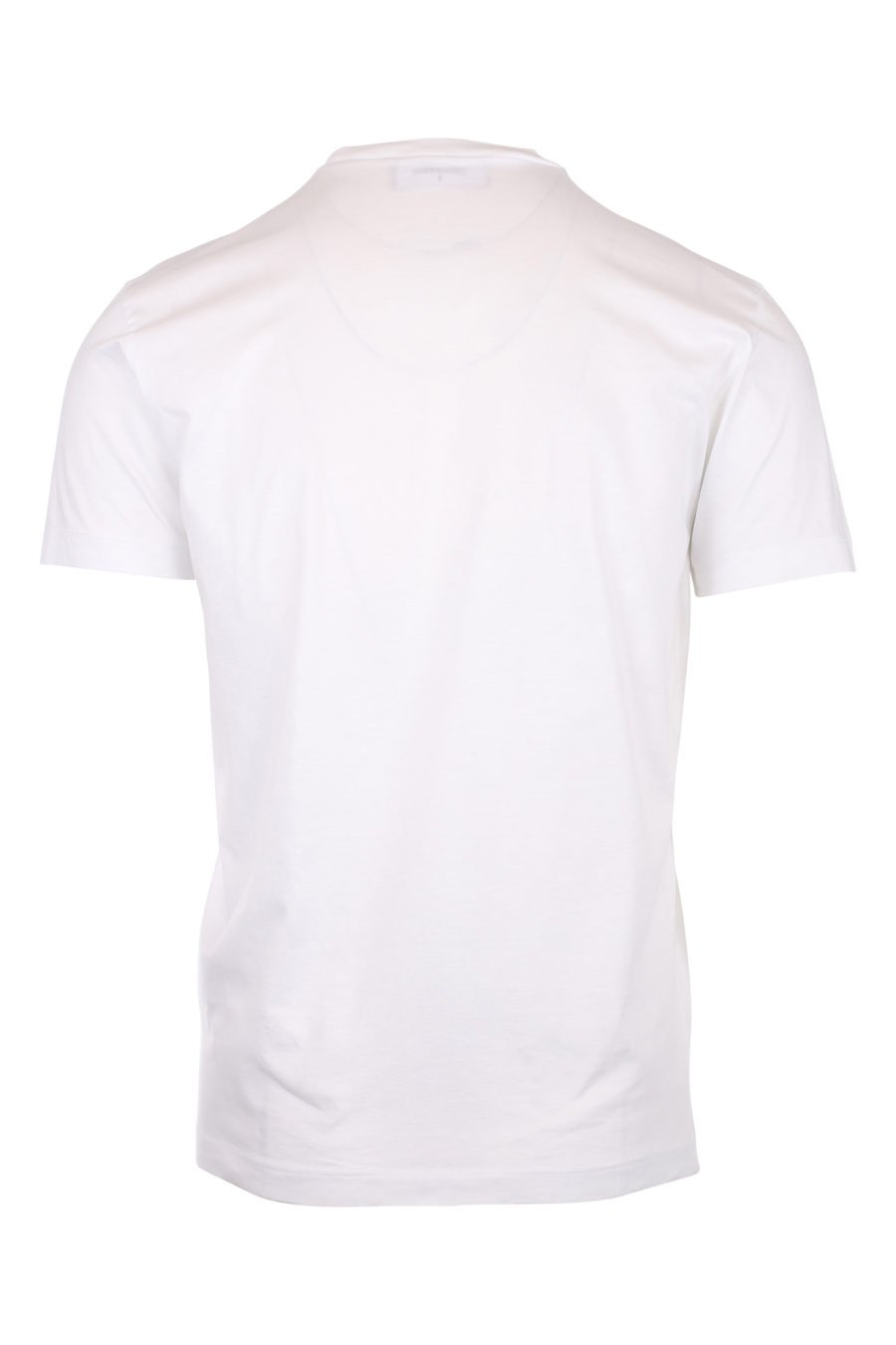 Weißes T-Shirt mit "Icon"-Logo - IMG 9768