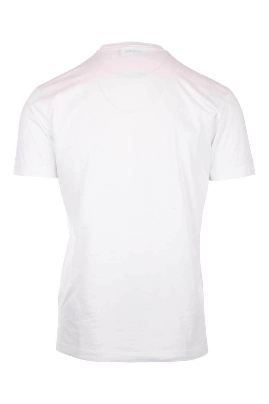 Weißes T-Shirt mit Hundeaufdruck "icon" - IMG 9782