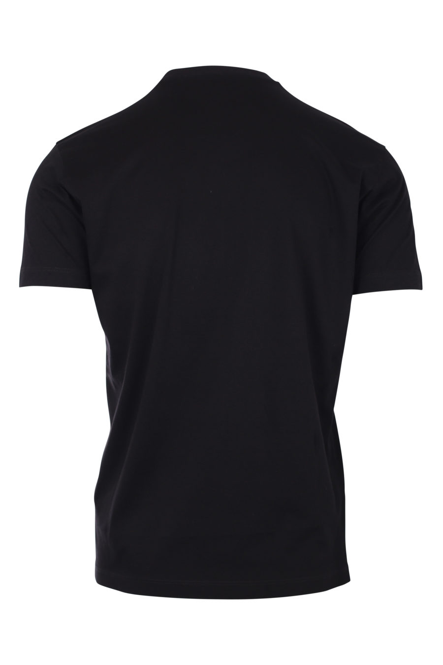 T-Shirt schwarz mit weißem "Malerei"-Logo - IMG 9791