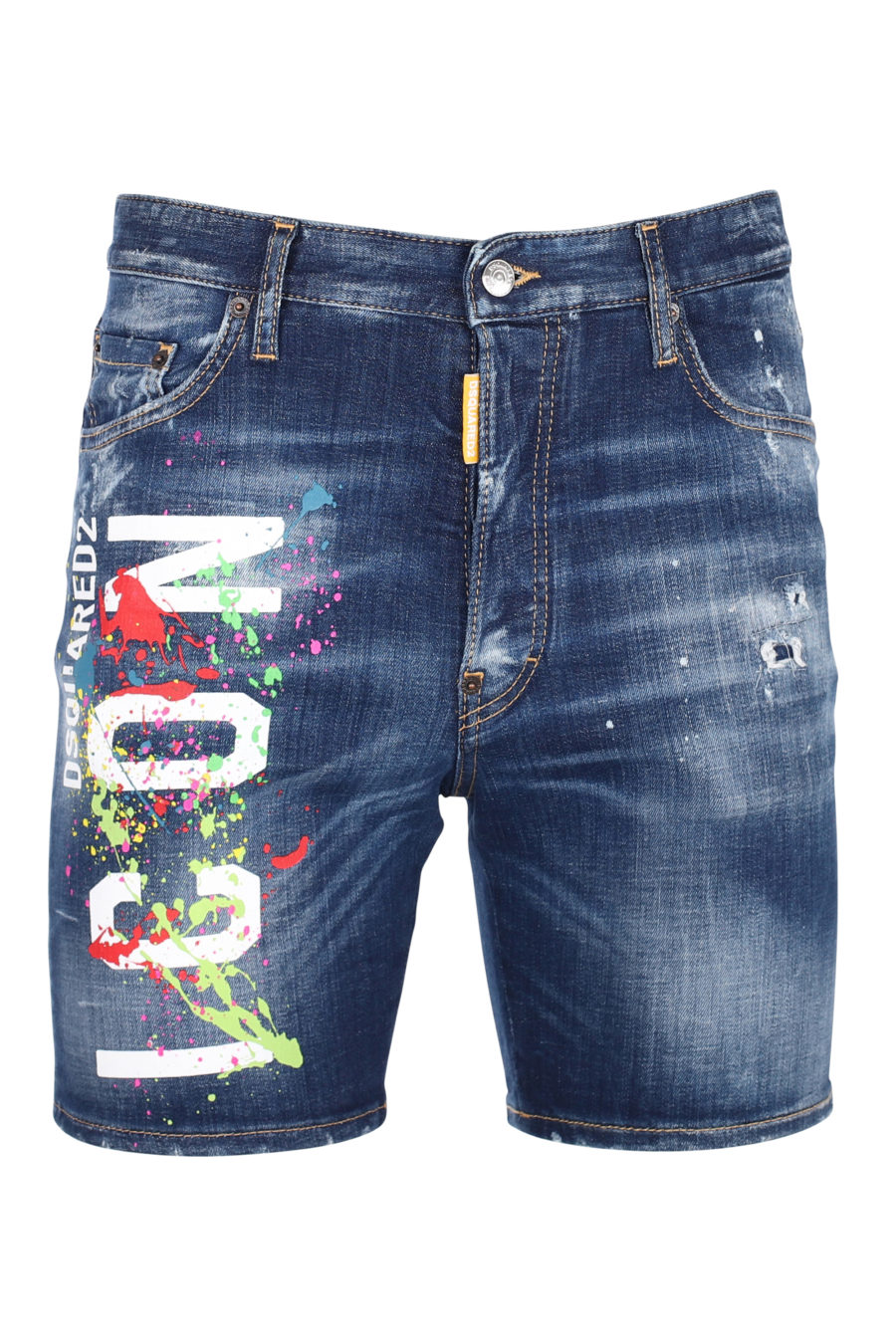 Pantalón corto con logo "icon splash" vertical - IMG 9798