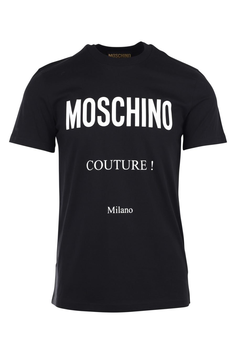 Camiseta negra con logo milano - IMG 9865
