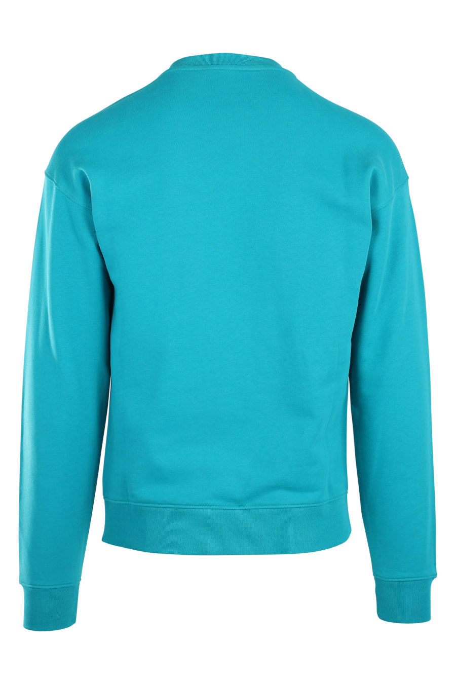 Turquoise sweatshirt with milano "fantasy" logo - IMG 9932