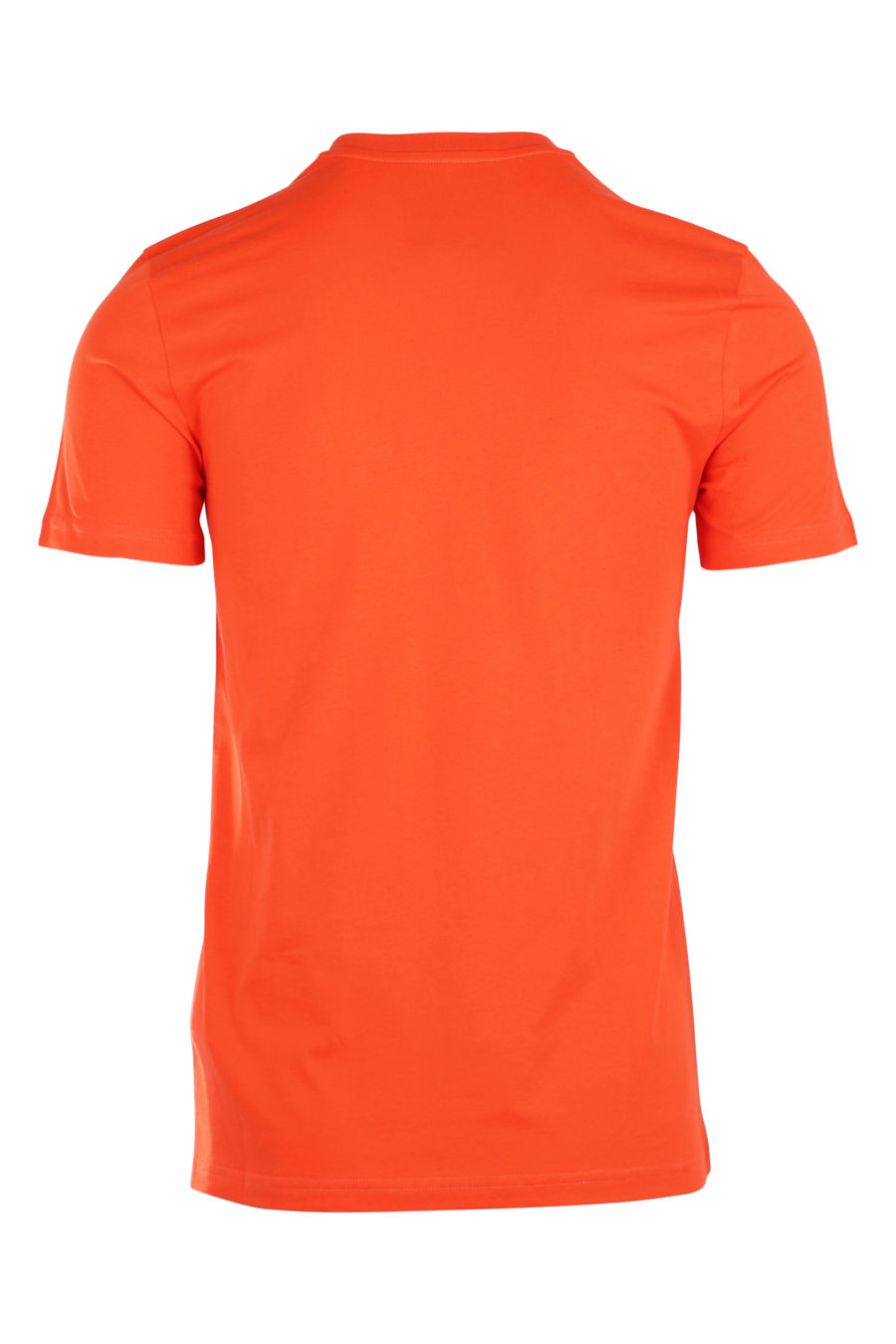 Orange T-shirt with large "fantasy" logo - IMG 9938 1