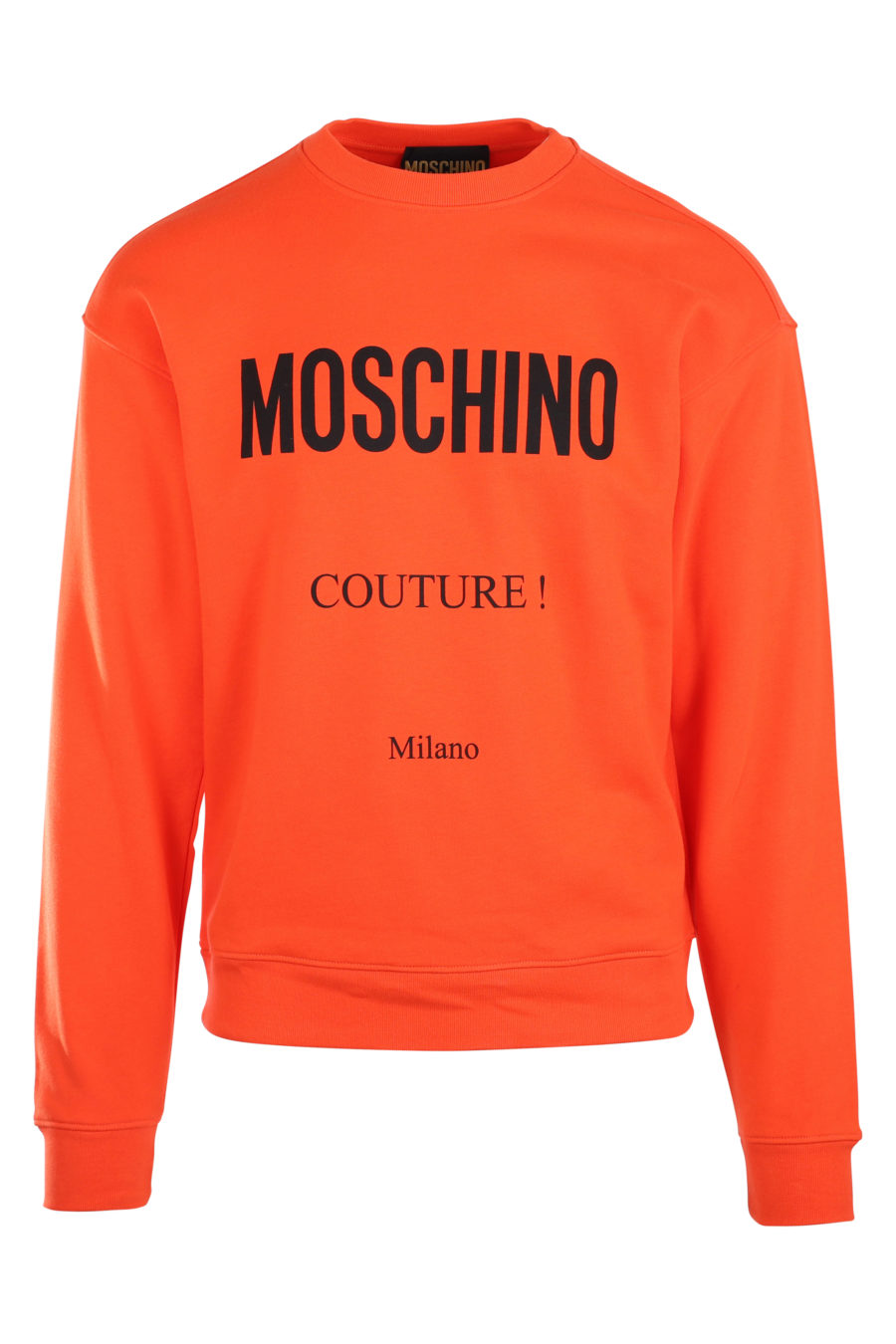 Orange sweatshirt with milano "fantasy" logo - IMG 9946