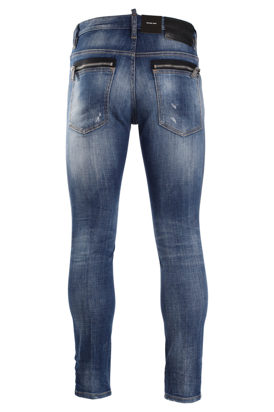 Hellblaue Skater-Jeans mit Maxi-Logo "D2" - IMG 0007