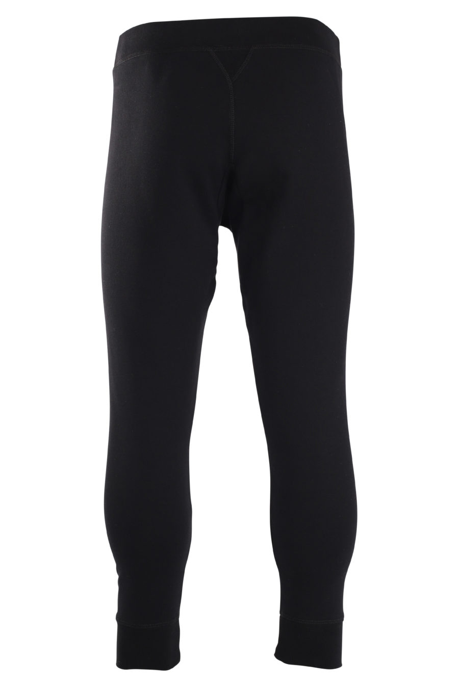 Tracksuit bottoms black with front "icon" logo - IMG 0016