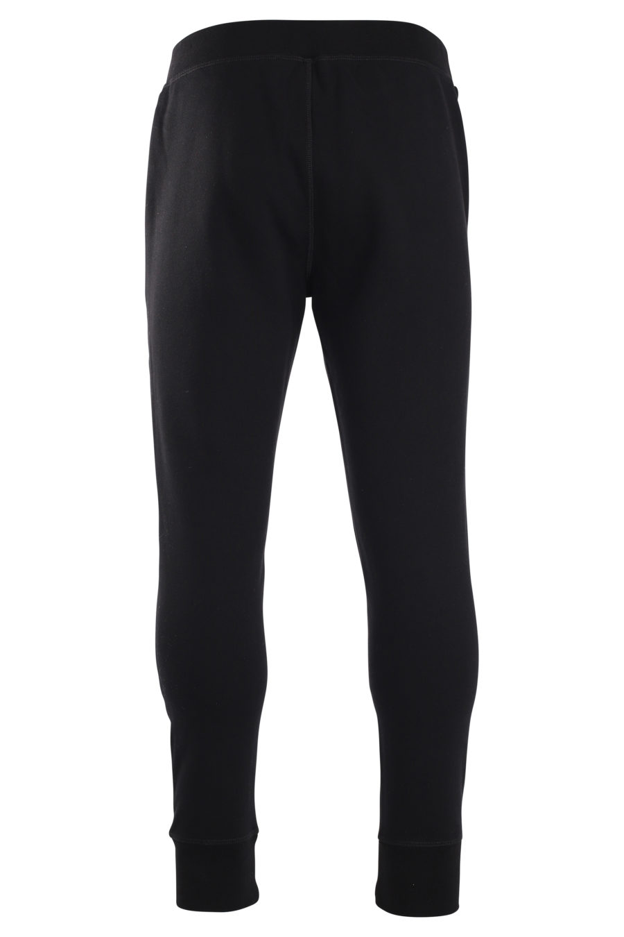 Pantalón de chándal negro con logo"icon splash" vertical - IMG 0018