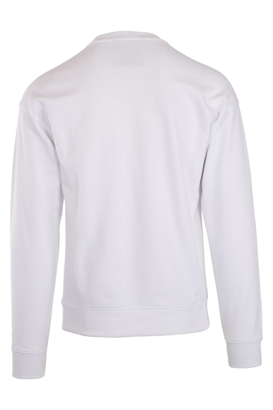 Sweatshirt blanc avec logo milano "fantasy" - IMG 0041