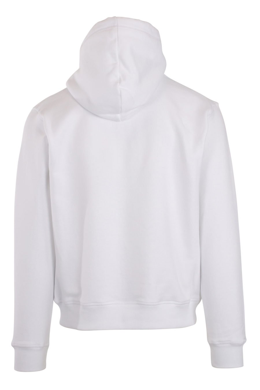 Weißes Sweatshirt mit Kapuze und Logo ceresio 9 - IMG 0044
