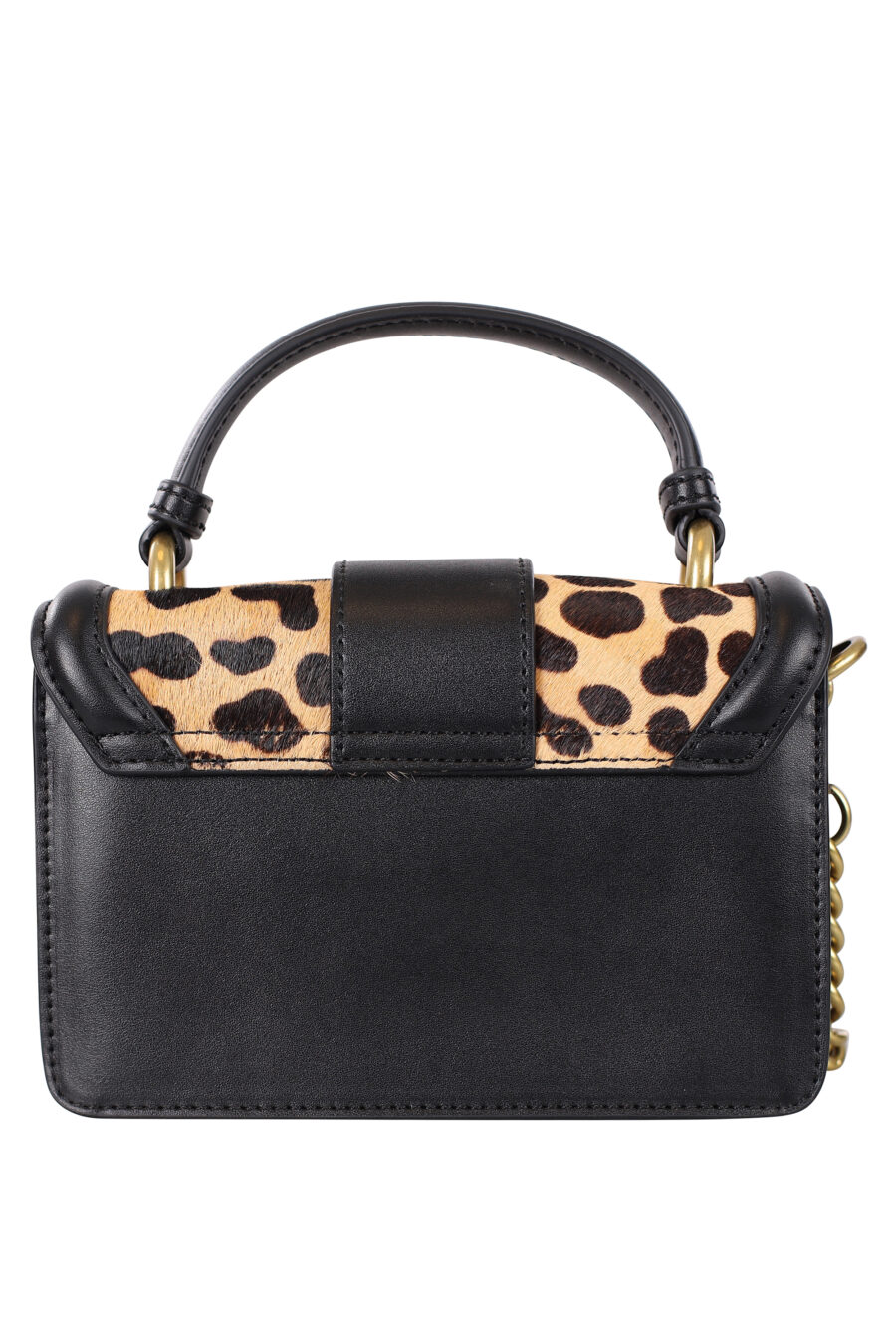Leopard print bag with baroque buckle - IMG 0494