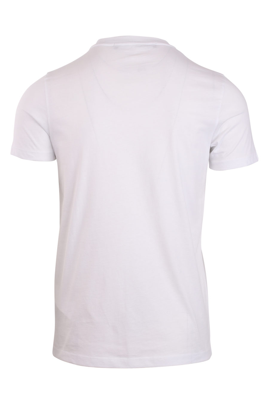Camiseta blanca con logo amarillo 3D - IMG 0869
