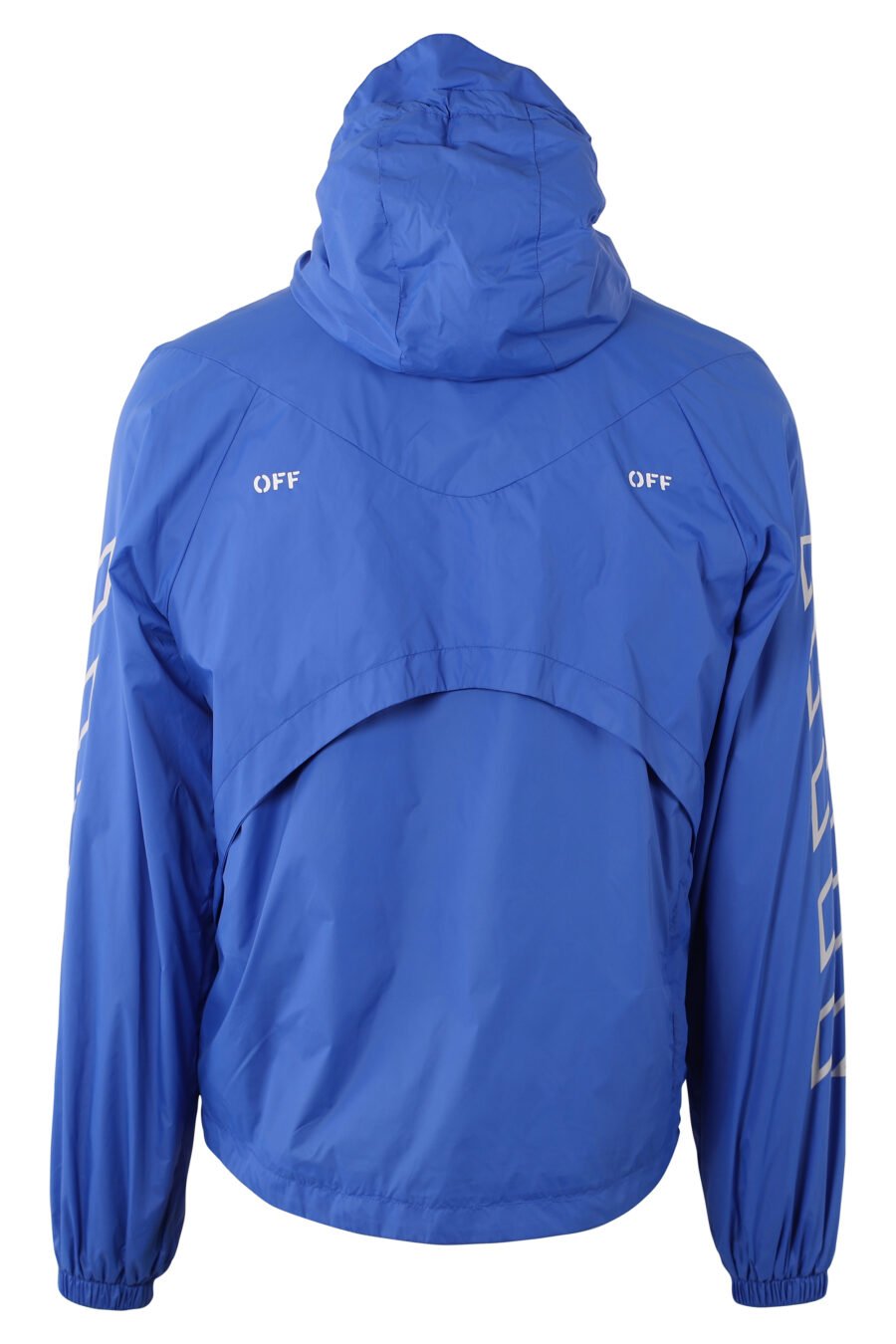 Blue jacket with white logo "Diagonals" - IMG 1562