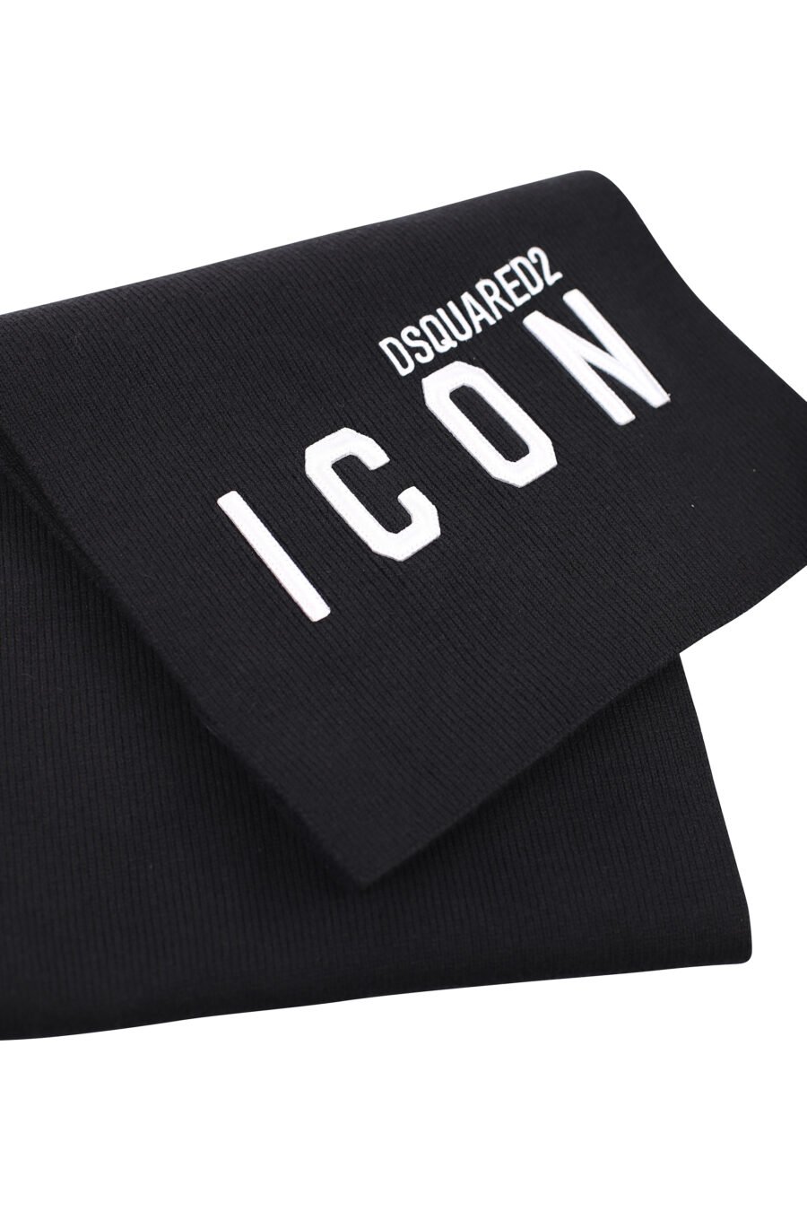 Bufanda negra con logo "icon" - IMG 1880