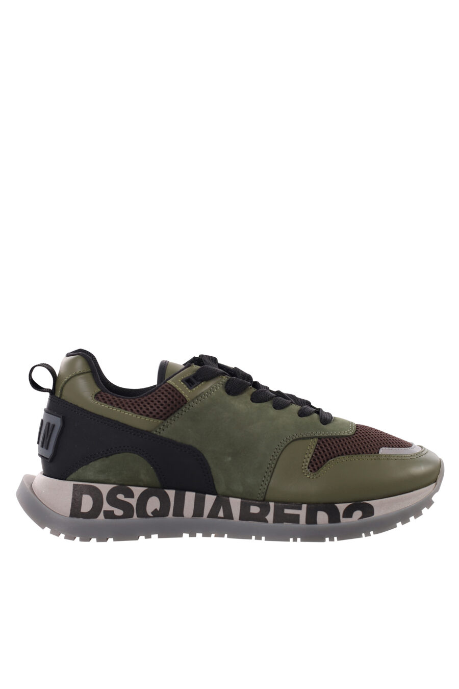 zapatillas verde militar piel hombre 2022