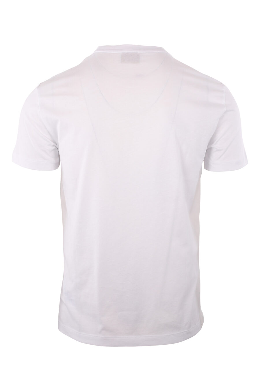 Weißes T-Shirt mit goldenem Maxilogo "lux identity" - IMG 2004