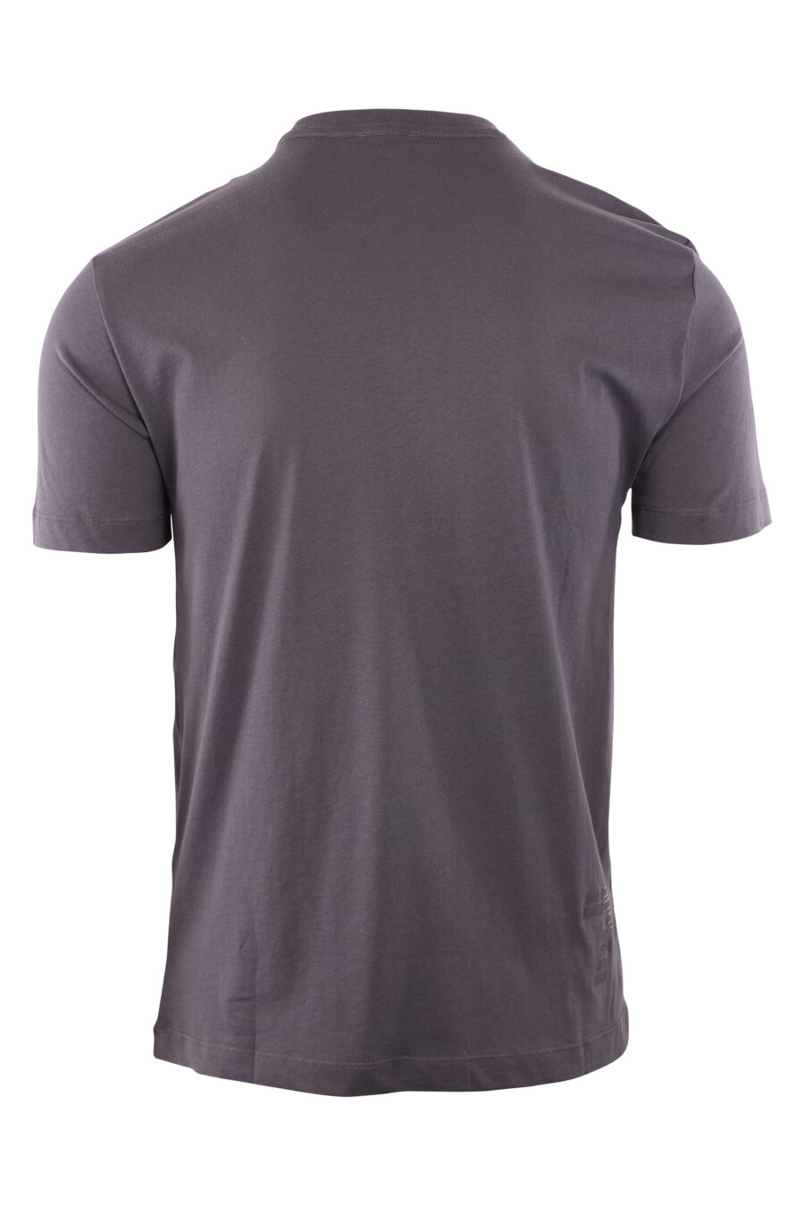Camiseta gris con maxilogo "lux identity" monocromático - IMG 2813 1