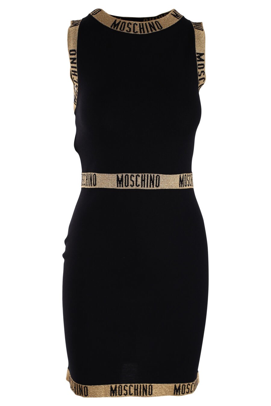 Schwarzes Kleid mit Schleifenlogo - IMG 3055