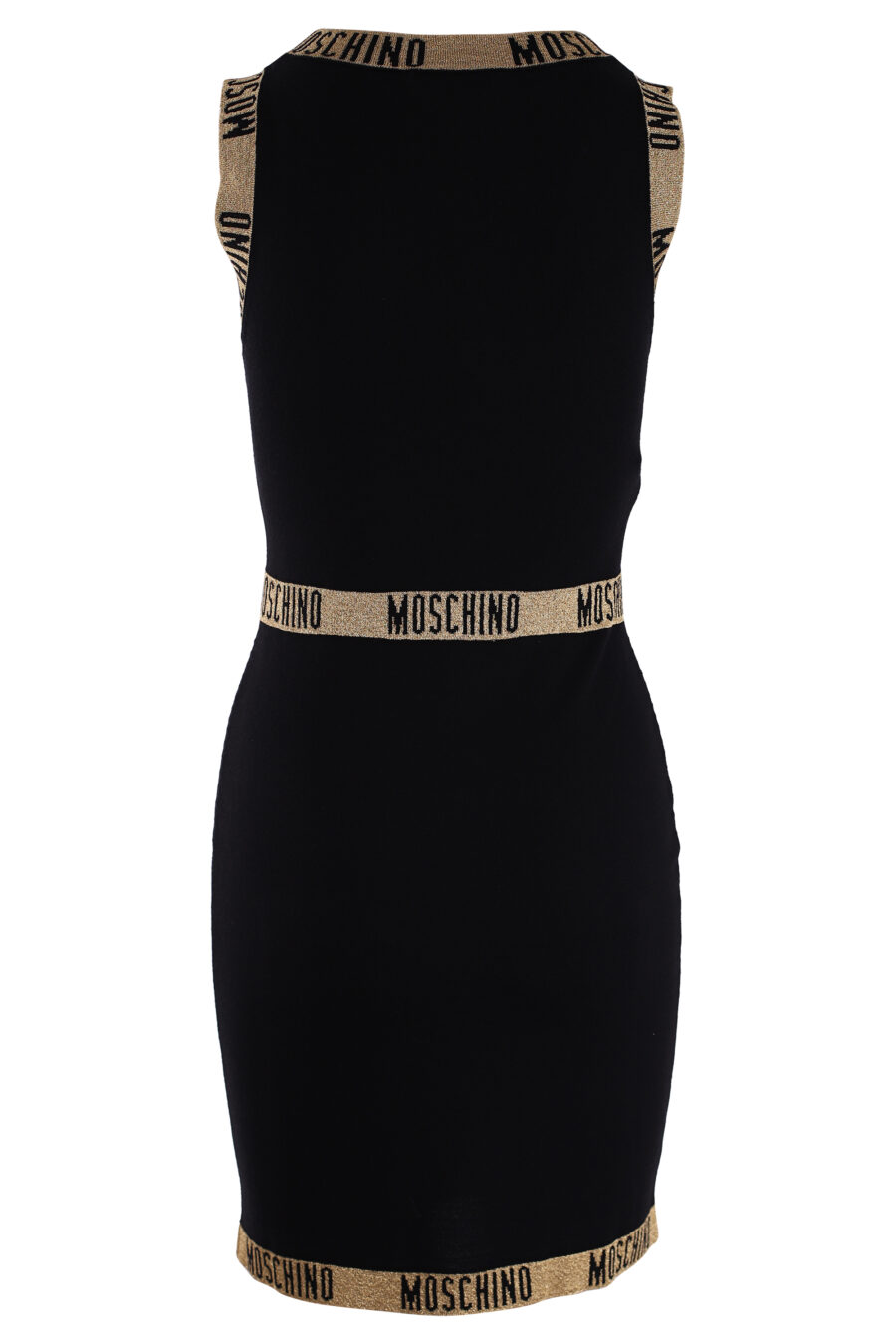 Schwarzes Kleid mit Schleifenlogo - IMG 3057