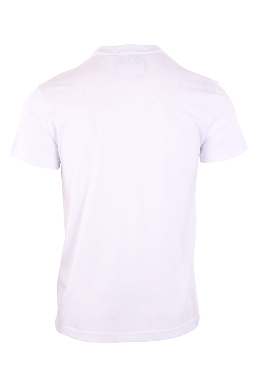 T-shirt white with black round logo small - IMG 3116