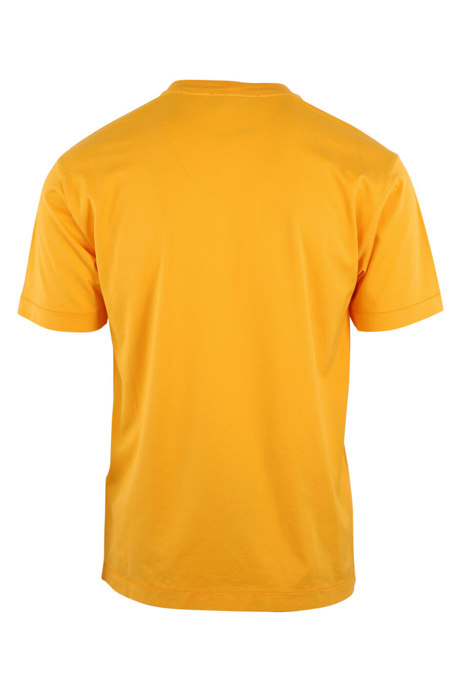Gelbes T-Shirt mit Logoaufnäher - IMG 3137