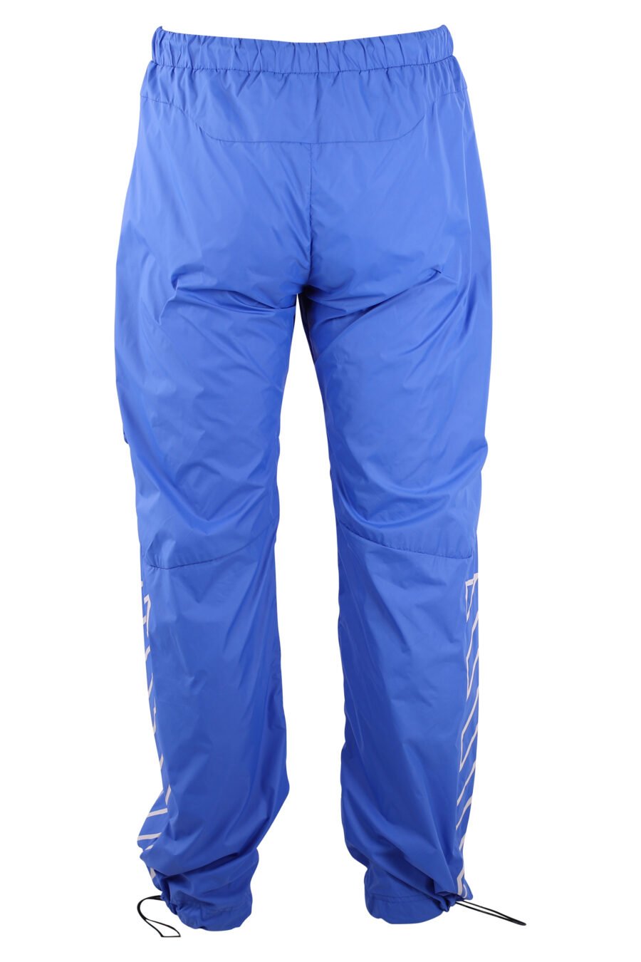 Off-White - Calças cargo azuis com logótipo branco Diagonais - BLS Fashion