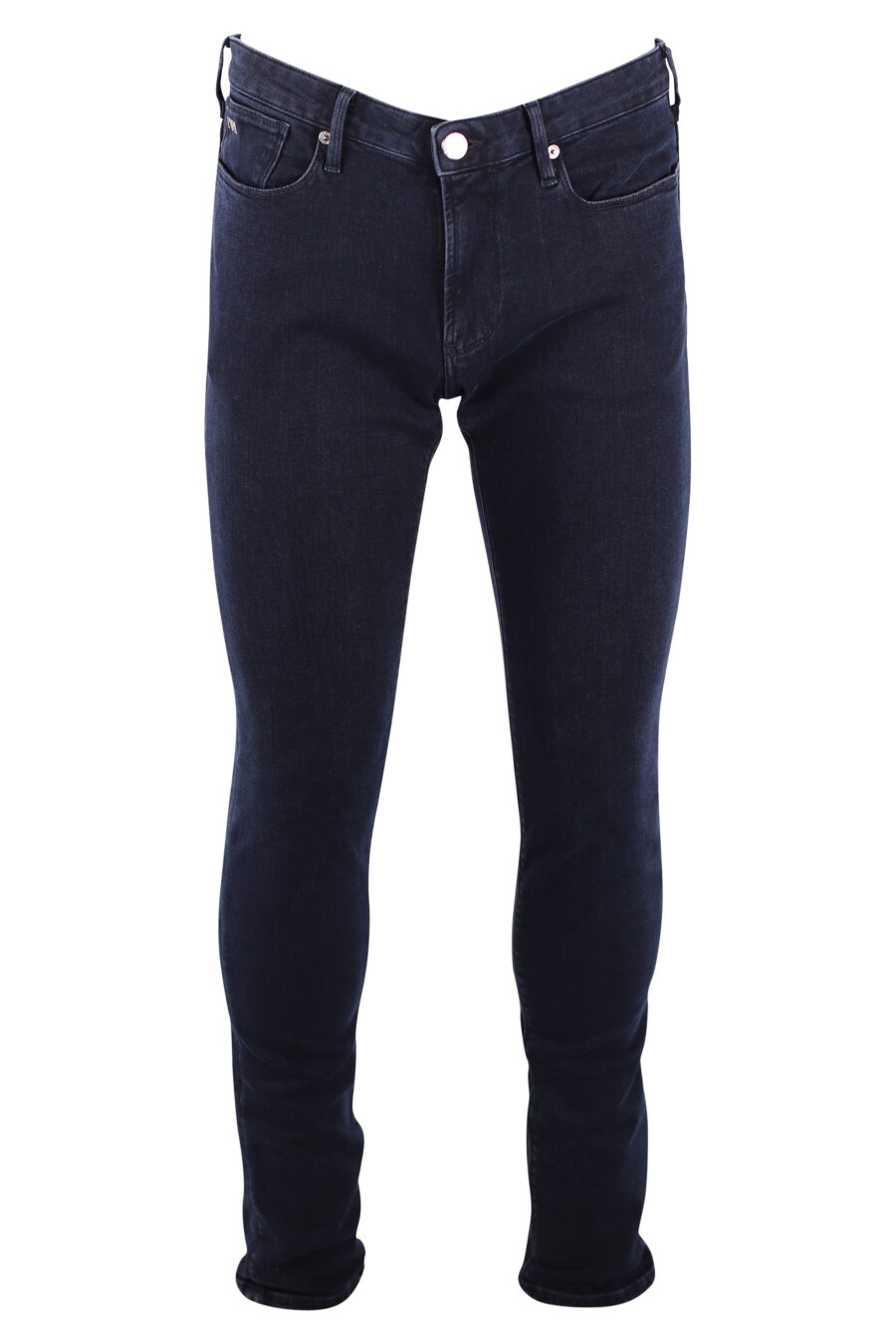 Dark blue denim trousers with eagle mini logo - IMG 3203