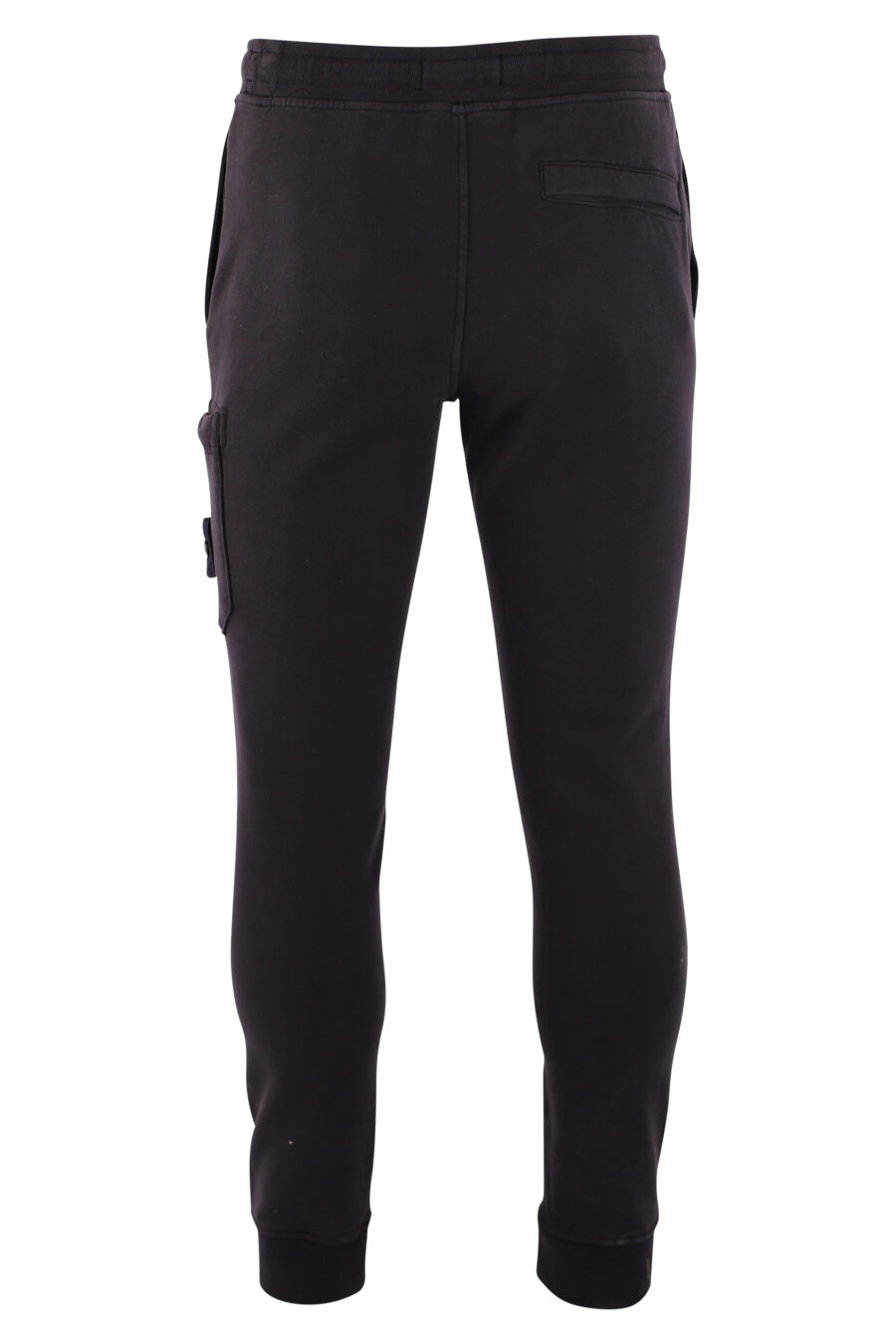 Pantalón de chándal negro con parche lateral - IMG 3216