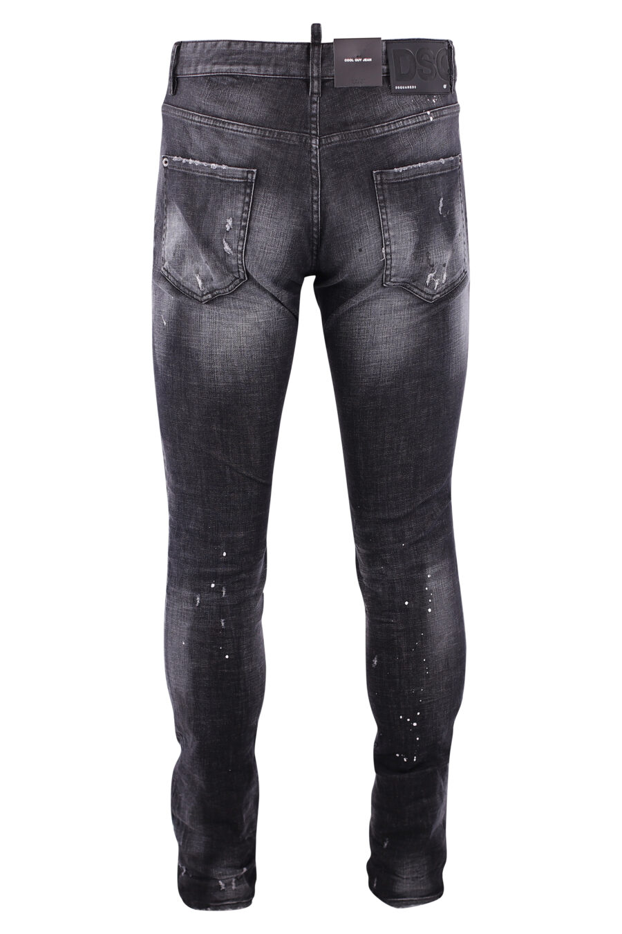 Pantalón vaquero "cool guy" negro con rotos - IMG 3246