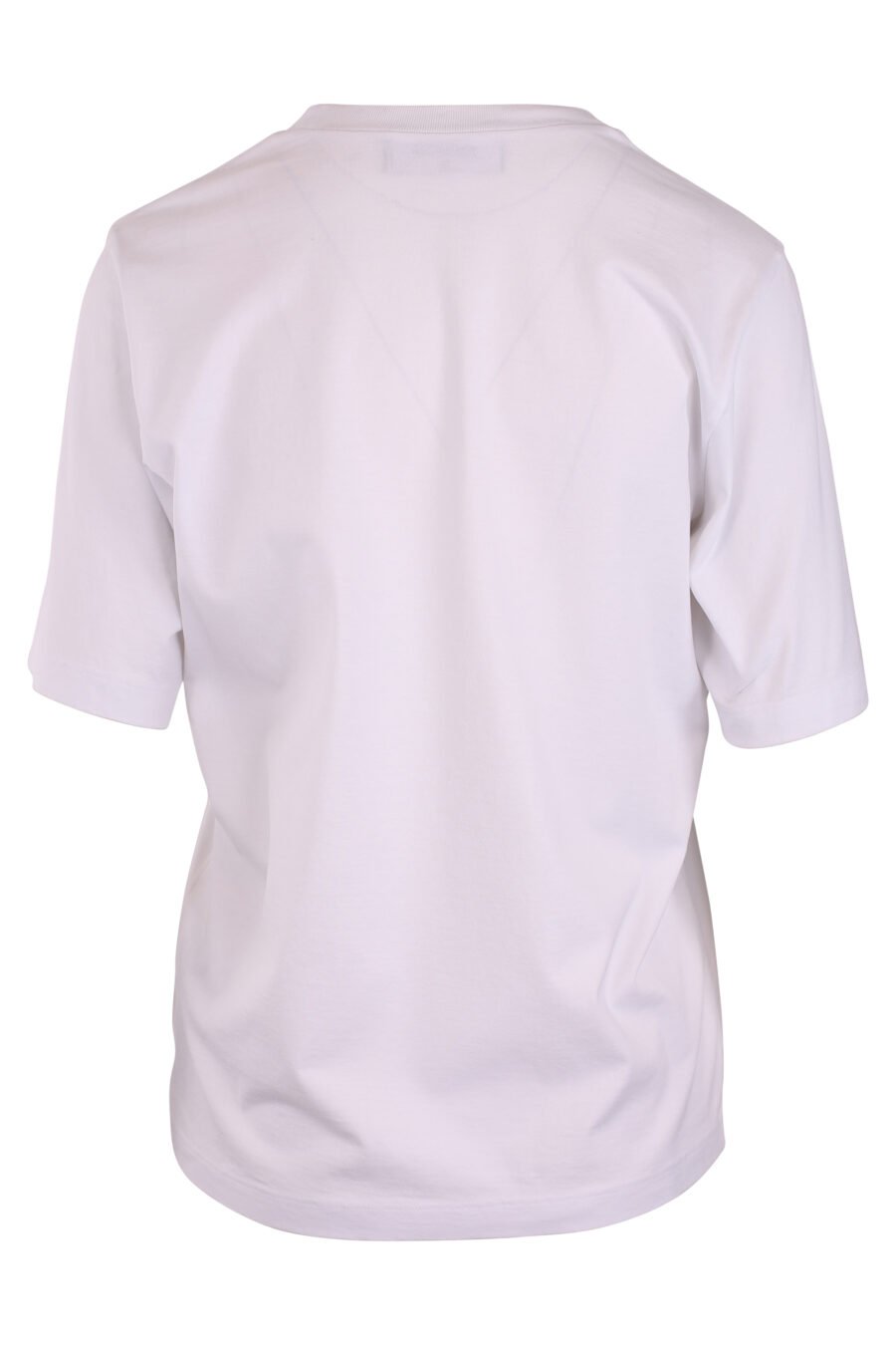 Camiseta blanca con logo "DSQ2" acapulco - IMG 3273