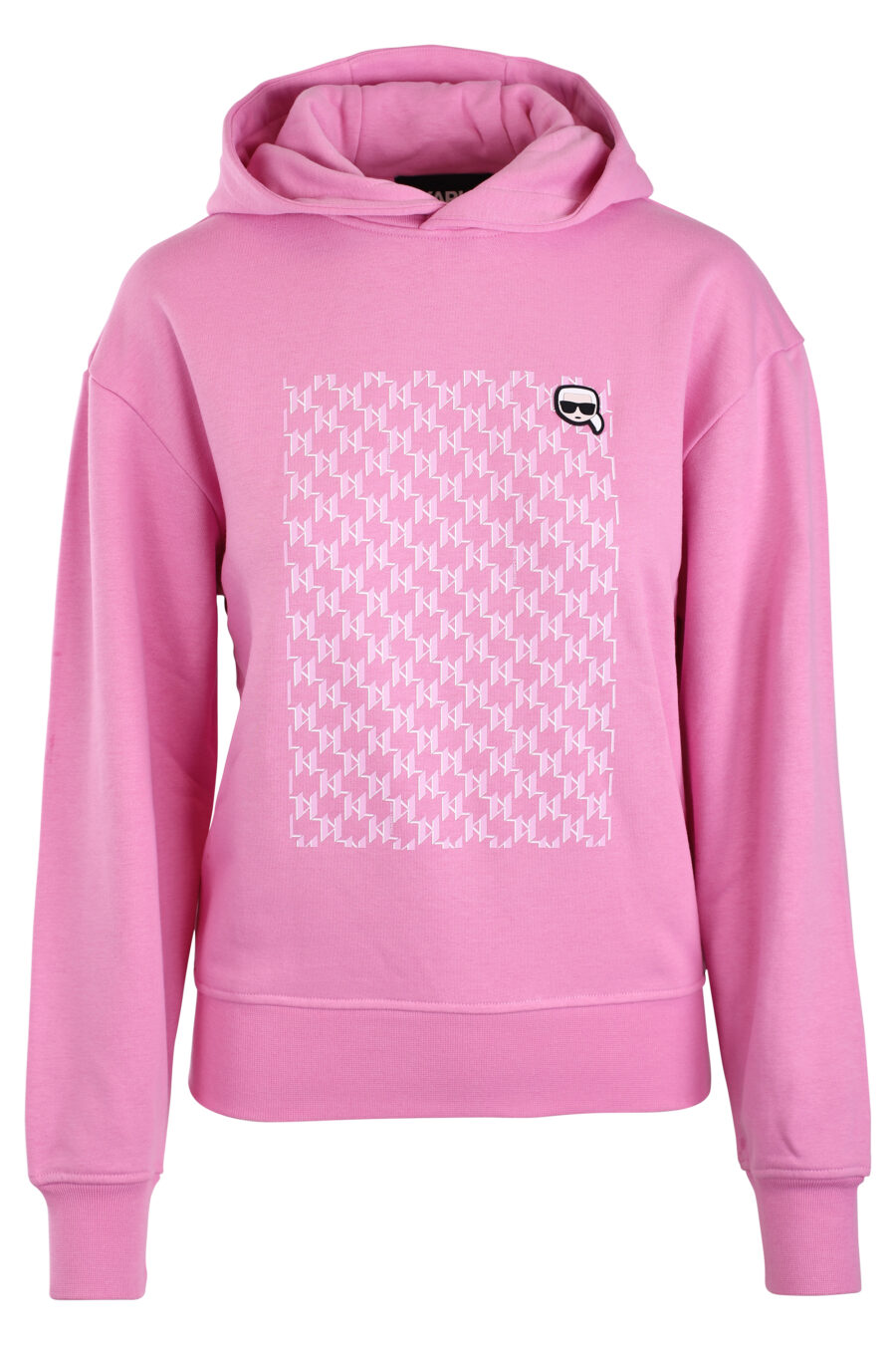 Rosa Sweatshirt mit Kapuze und Monogramm - IMG 3284