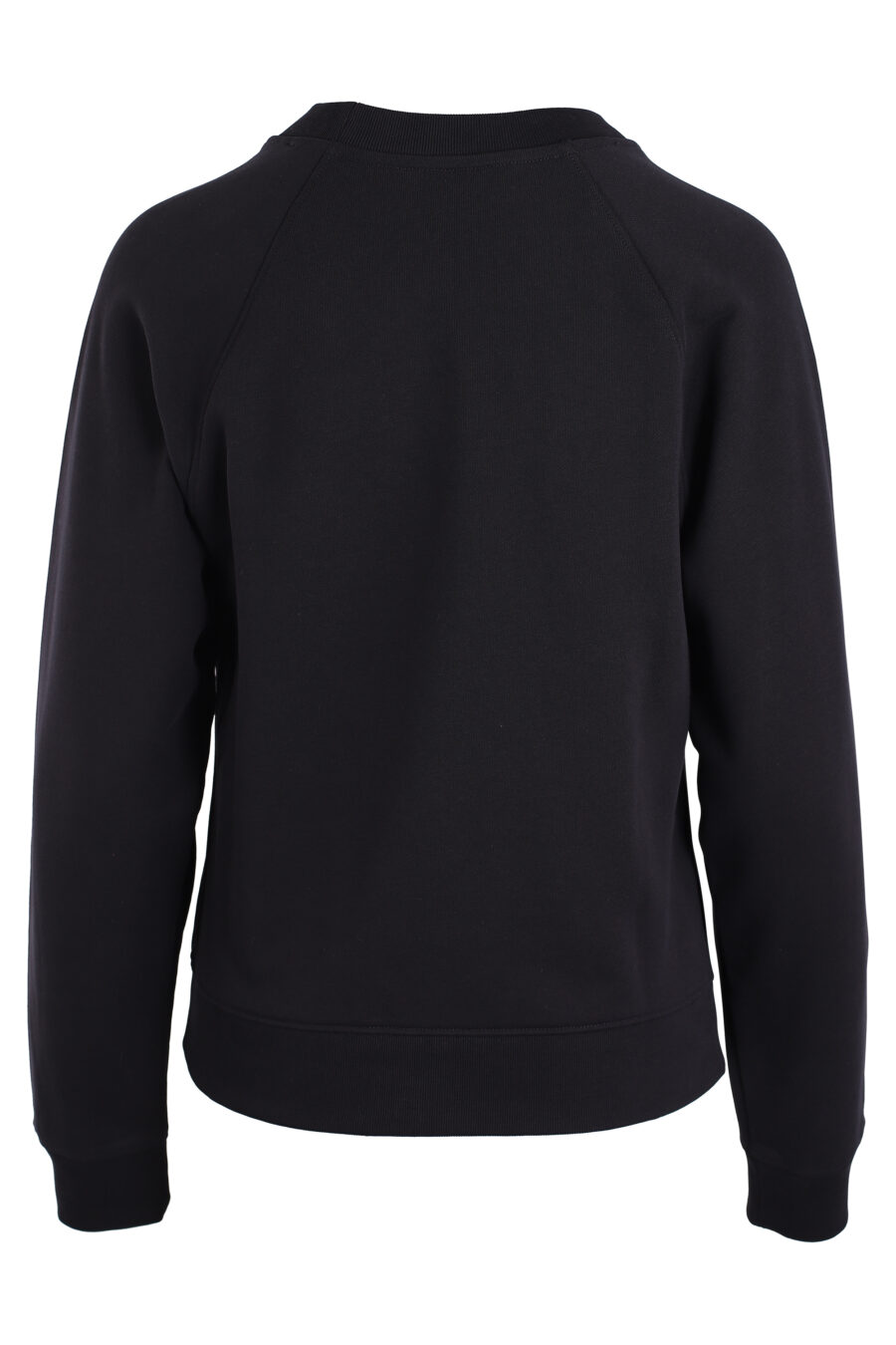 Black sweatshirt with "smiley" logo - IMG 3329