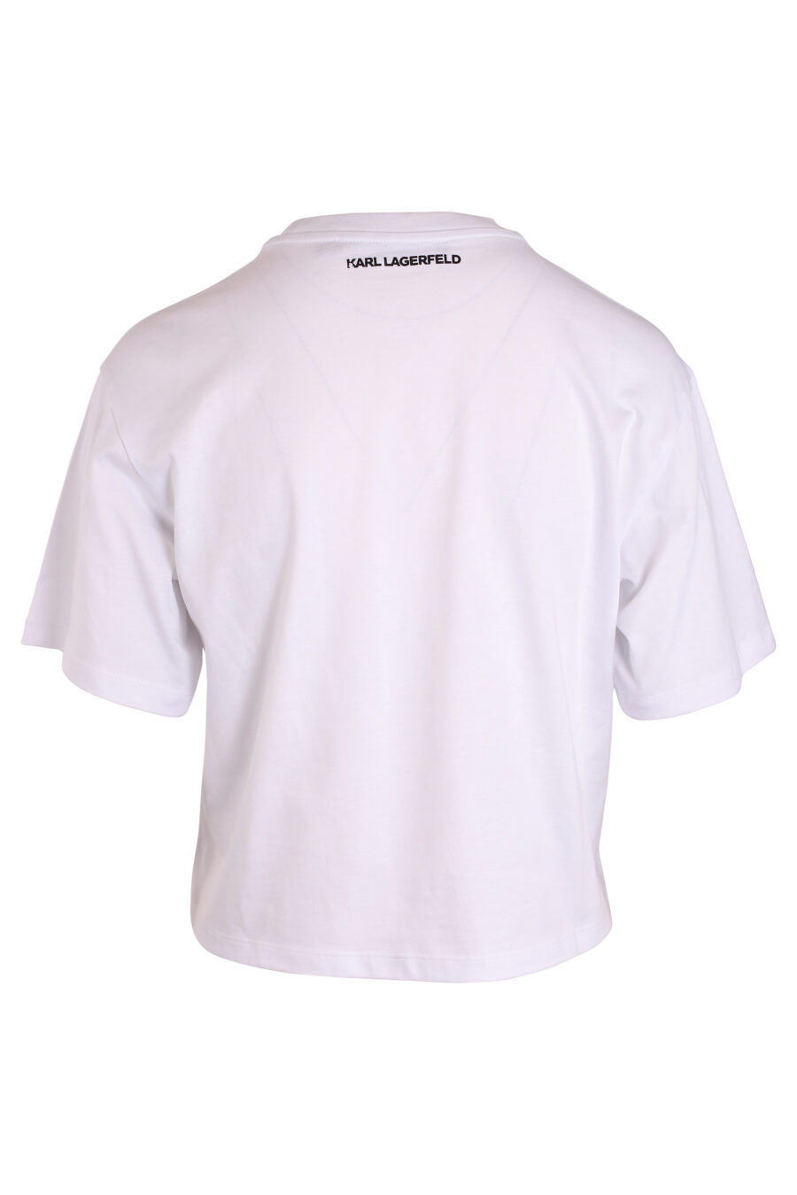 Camiseta blanca con franja central bicolor - IMG 3412