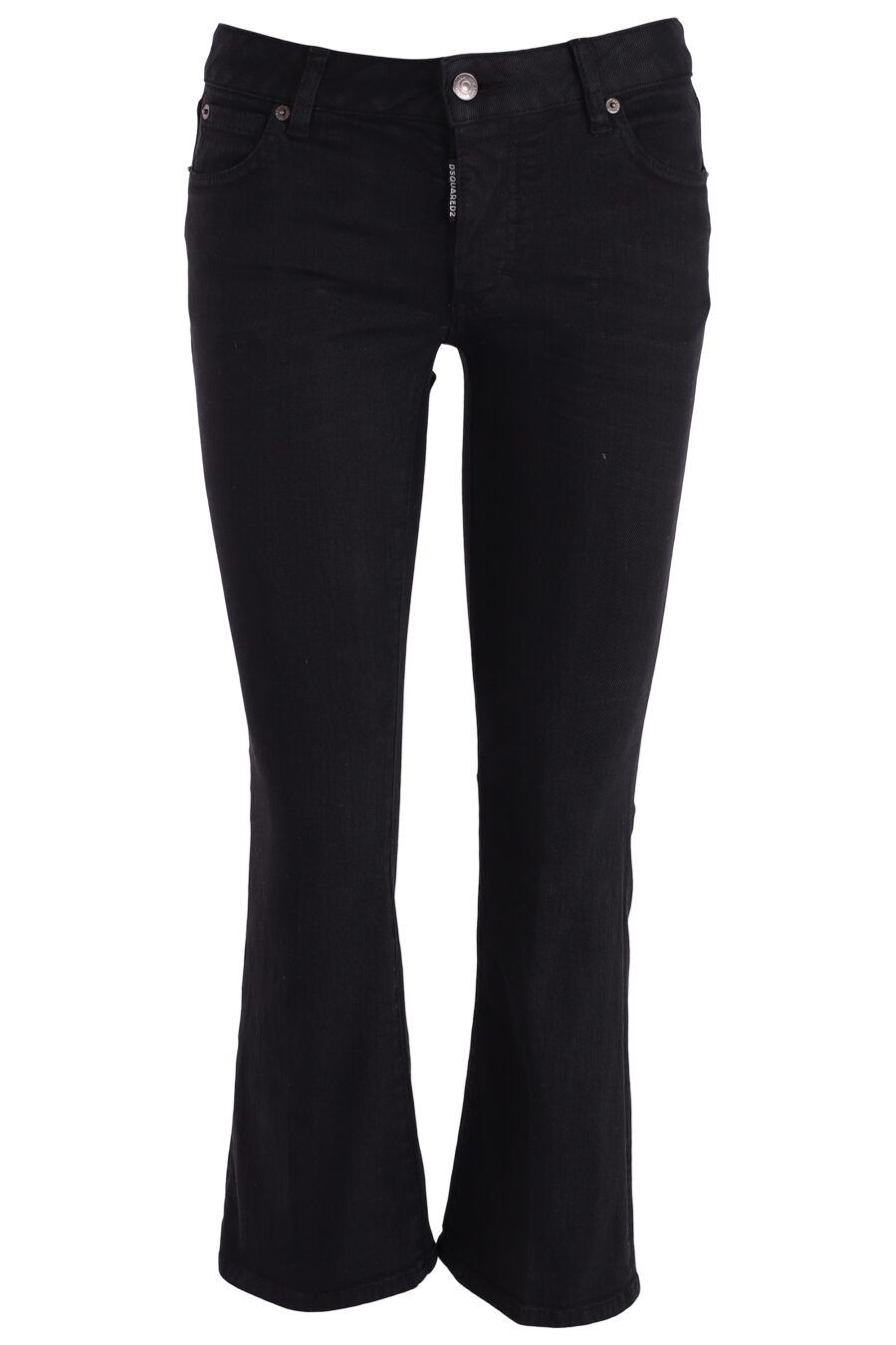 Jeans mit Schlaghose schwarz - IMG 3731