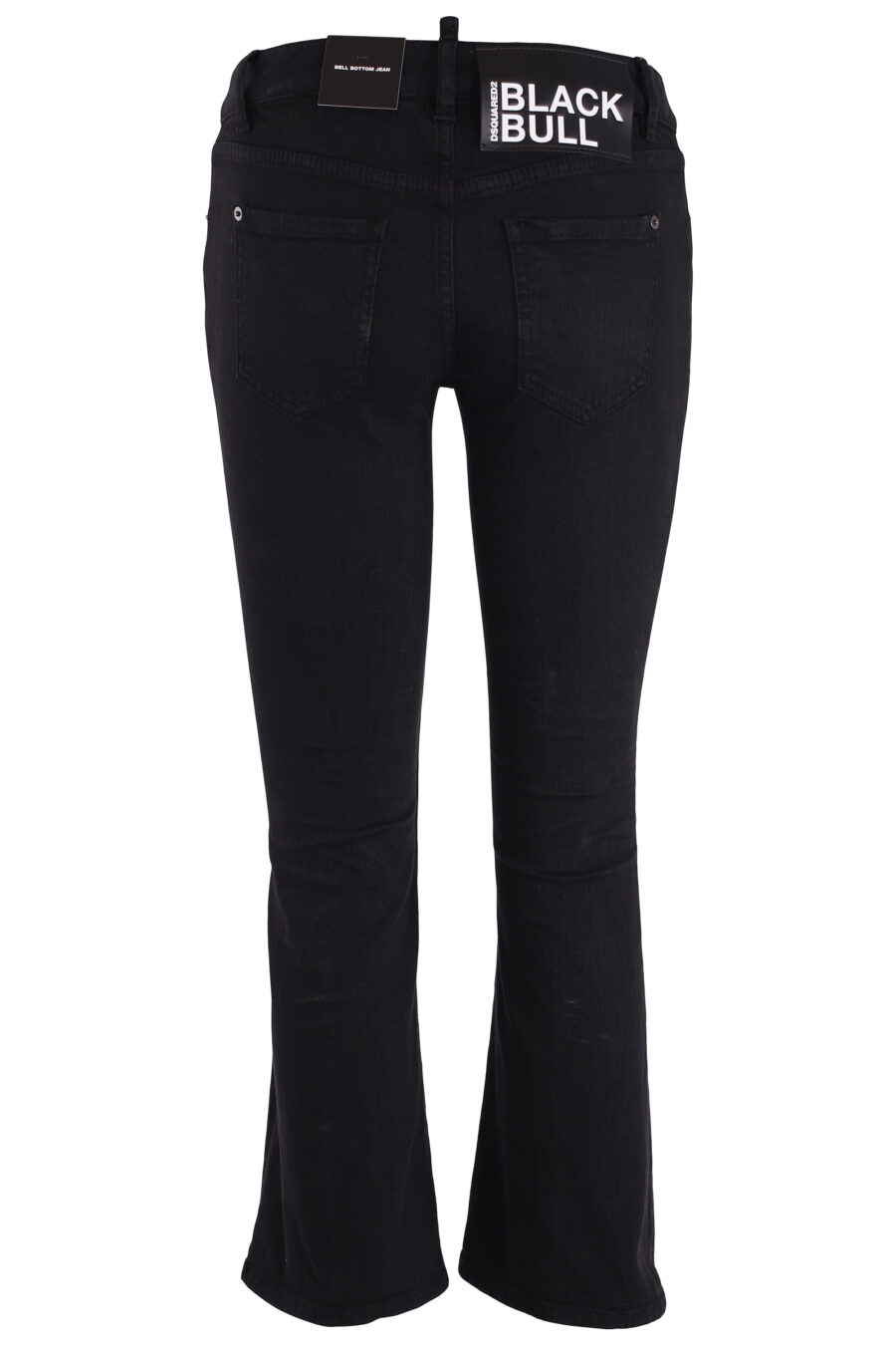 Jeans mit Schlaghose schwarz - IMG 3733