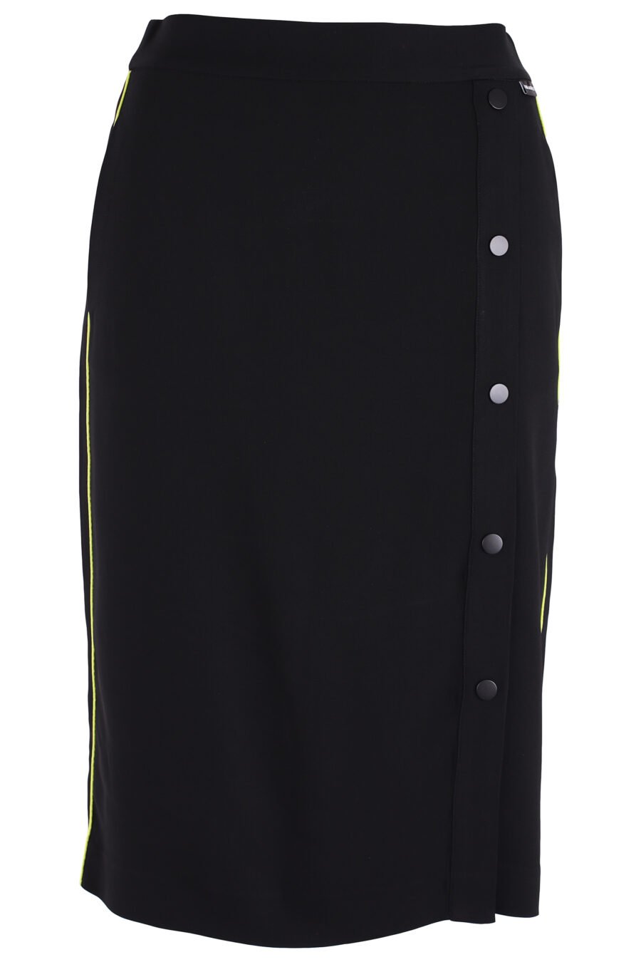 Black skirt with yellow line - IMG 3735